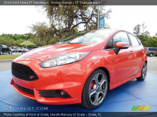 2014 Ford Fiesta ST Hatchback in Molten Orange