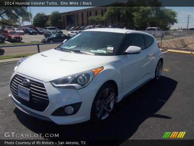 2014 Hyundai Veloster Turbo in Elite White