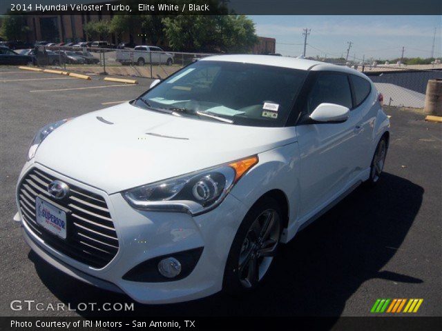 2014 Hyundai Veloster Turbo in Elite White