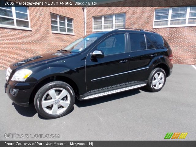 2009 Mercedes-Benz ML 350 4Matic in Black