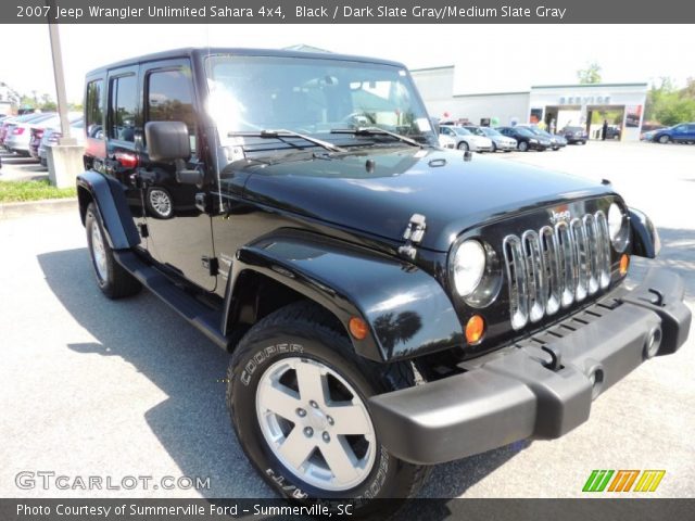 2007 Jeep Wrangler Unlimited Sahara 4x4 in Black