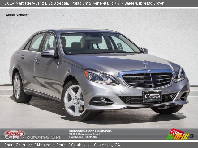 2014 Mercedes-Benz E 350 Sedan in Paladium Silver Metallic