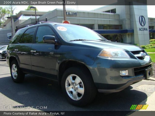 2006 Acura MDX  in Sage Brush Green Pearl