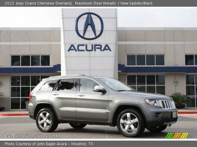 2013 Jeep Grand Cherokee Overland in Maximum Steel Metallic