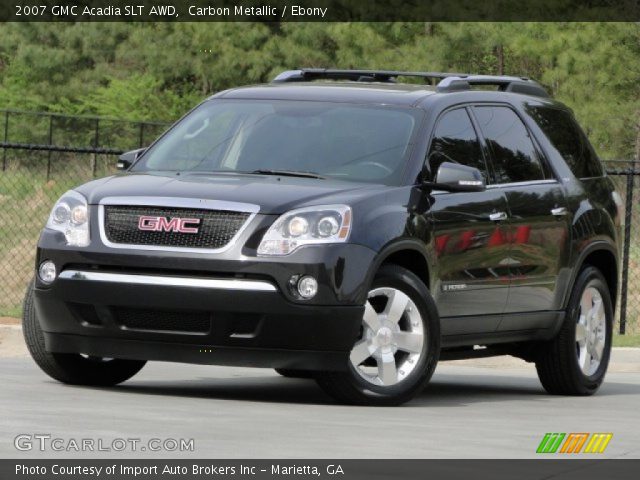 2007 GMC Acadia SLT AWD in Carbon Metallic