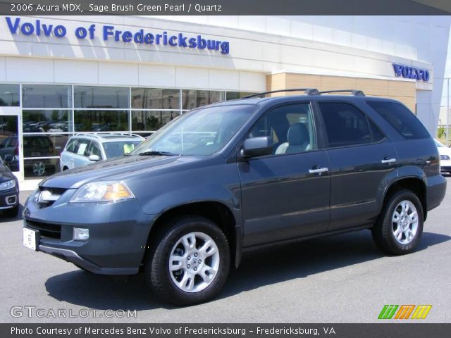 2006 Acura MDX  in Sage Brush Green Pearl