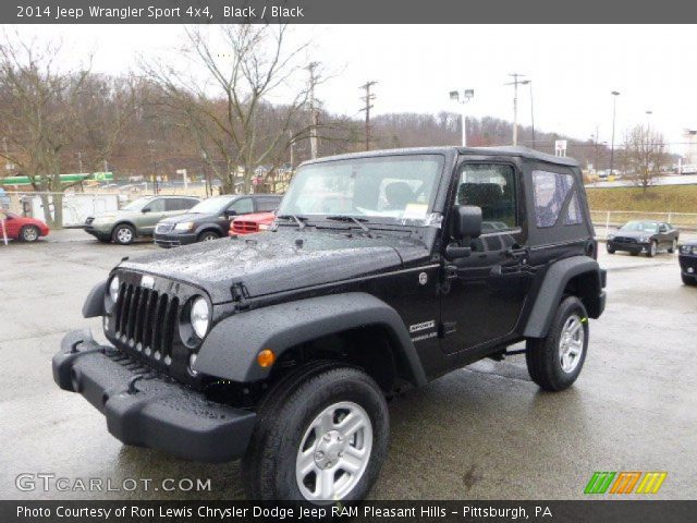 2014 Jeep Wrangler Sport 4x4 in Black