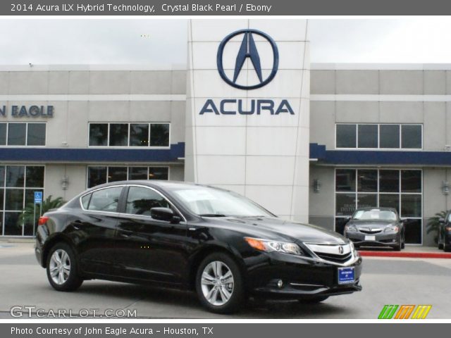 2014 Acura ILX Hybrid Technology in Crystal Black Pearl