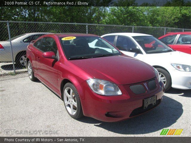 2008 Pontiac G5 GT in Performance Red