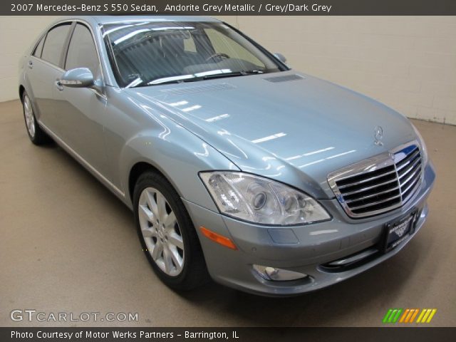 2007 Mercedes-Benz S 550 Sedan in Andorite Grey Metallic