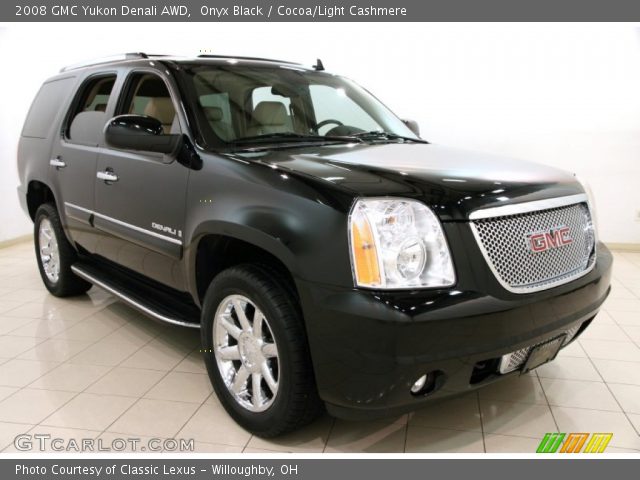 2008 GMC Yukon Denali AWD in Onyx Black