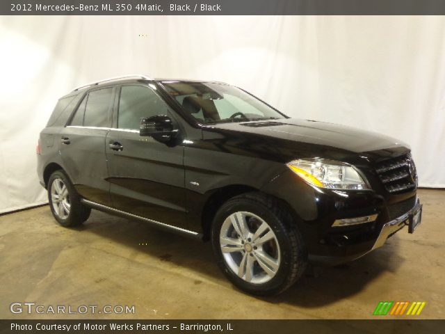 2012 Mercedes-Benz ML 350 4Matic in Black