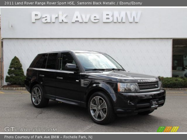 2011 Land Rover Range Rover Sport HSE in Santorini Black Metallic