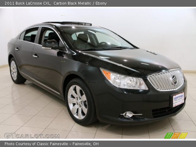 2011 Buick LaCrosse CXL in Carbon Black Metallic