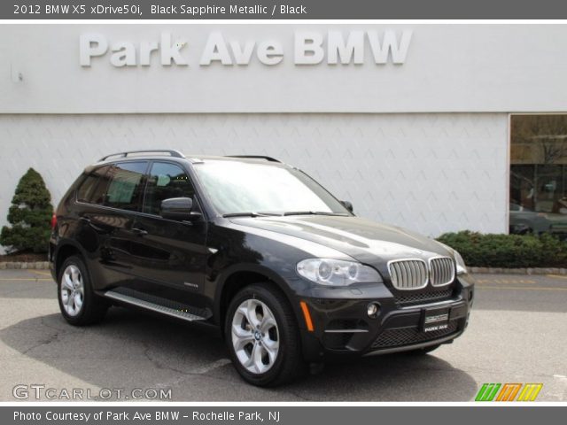 2012 BMW X5 xDrive50i in Black Sapphire Metallic