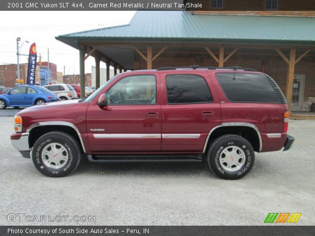 2001 GMC Yukon SLT 4x4 in Garnet Red Metallic