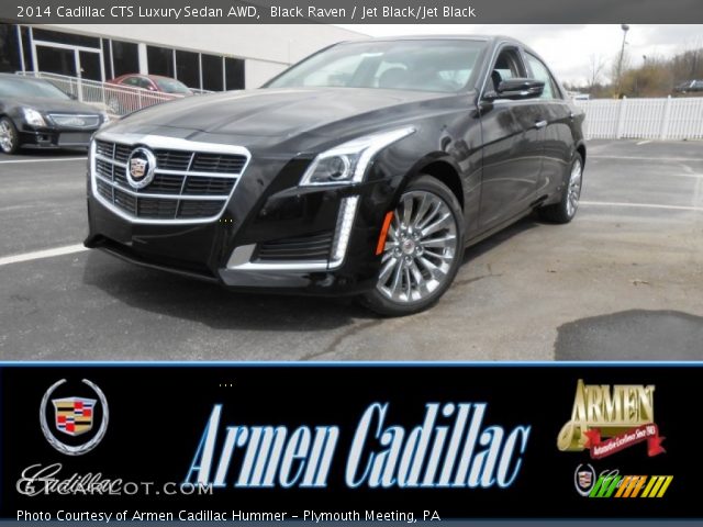 2014 Cadillac CTS Luxury Sedan AWD in Black Raven