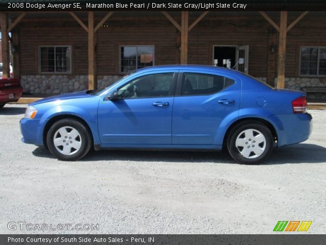 2008 Dodge Avenger SE in Marathon Blue Pearl