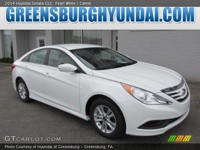 2014 Hyundai Sonata GLS in Pearl White