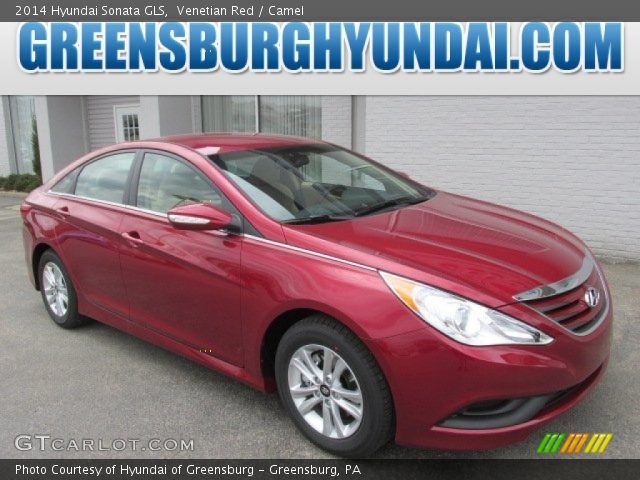2014 Hyundai Sonata GLS in Venetian Red
