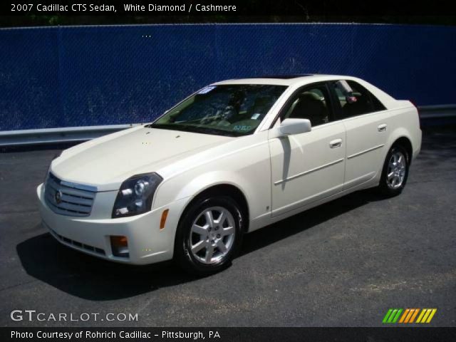 2007 Cadillac CTS Sedan in White Diamond