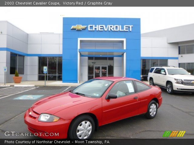 2003 Chevrolet Cavalier Coupe in Victory Red