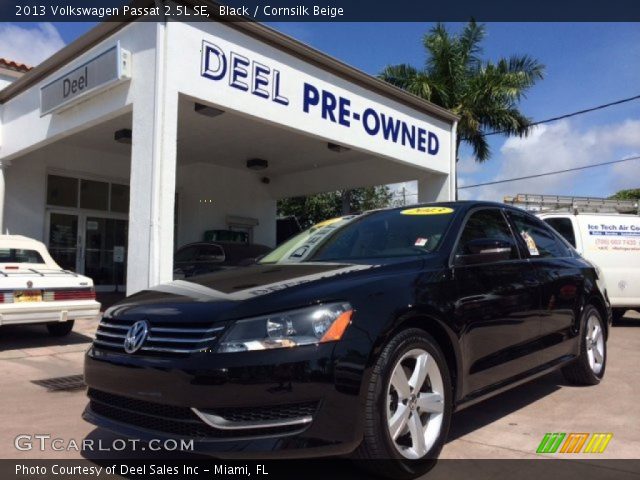 2013 Volkswagen Passat 2.5L SE in Black