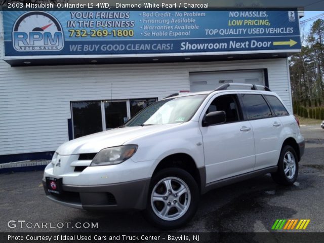 2003 Mitsubishi Outlander LS 4WD in Diamond White Pearl