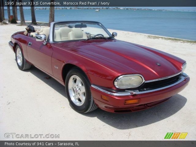 1995 Jaguar XJ XJS Convertible in Morocco Red Pearl