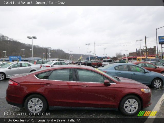 2014 Ford Fusion S in Sunset