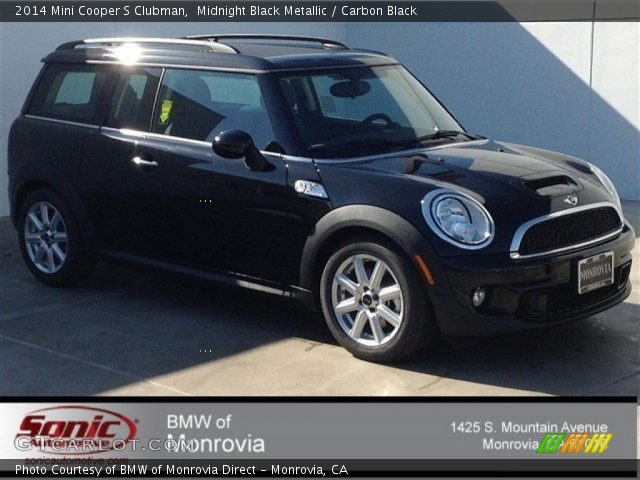 2014 Mini Cooper S Clubman in Midnight Black Metallic