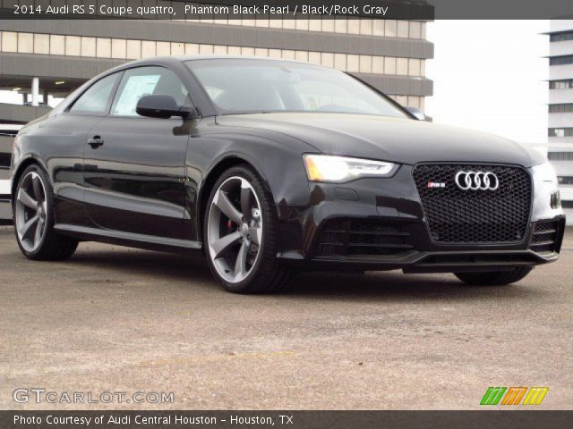 2014 Audi RS 5 Coupe quattro in Phantom Black Pearl