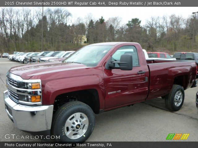 2015 Chevrolet Silverado 2500HD WT Regular Cab 4x4 in Deep Ruby Metallic