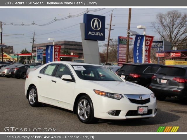 2012 Acura TSX Sedan in Bellanova White Pearl