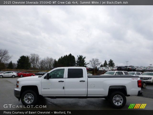 2015 Chevrolet Silverado 3500HD WT Crew Cab 4x4 in Summit White