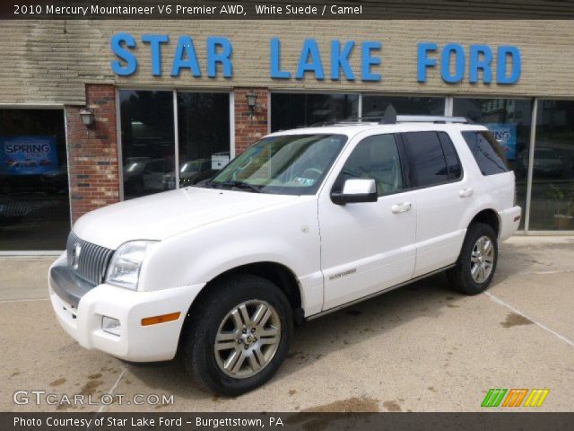 2010 Mercury Mountaineer V6 Premier AWD in White Suede