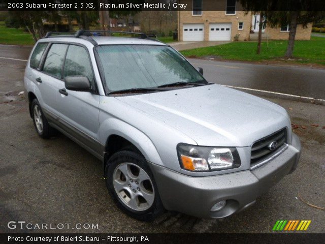 2003 Subaru Forester 2.5 XS in Platinum Silver Metallic