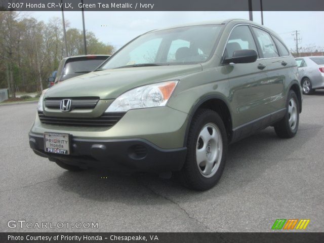 2007 Honda CR-V LX in Green Tea Metallic