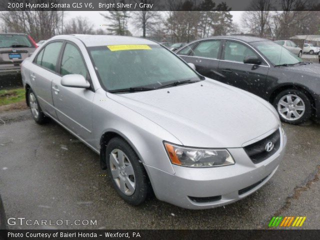 2008 Hyundai Sonata GLS V6 in Bright Silver