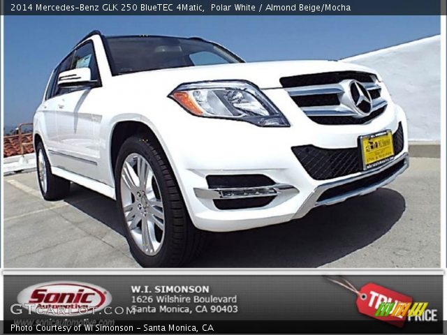 2014 Mercedes-Benz GLK 250 BlueTEC 4Matic in Polar White