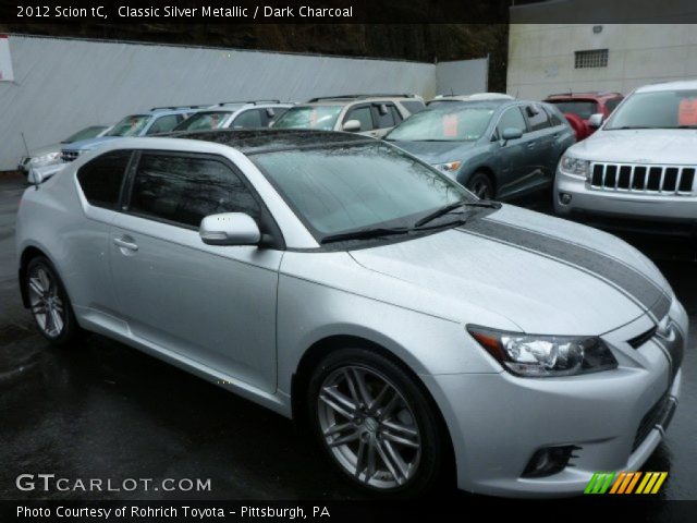 2012 Scion tC  in Classic Silver Metallic