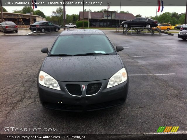 2007 Pontiac G6 Sedan in Emerald Green Metallic