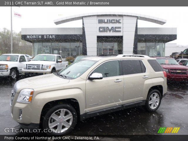 2011 GMC Terrain SLT AWD in Gold Mist Metallic