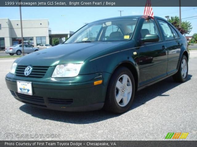 1999 Volkswagen Jetta GLS Sedan in Bright Green Pearl