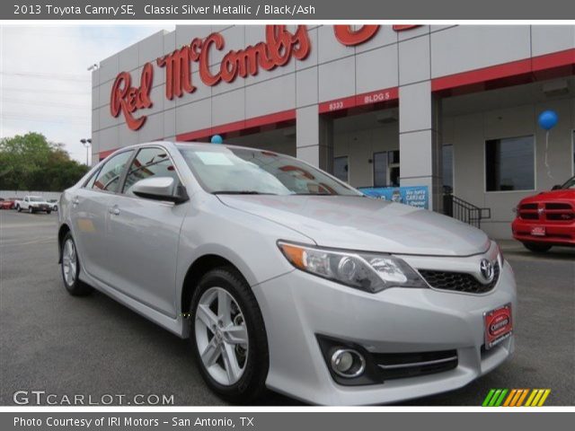 2013 Toyota Camry SE in Classic Silver Metallic