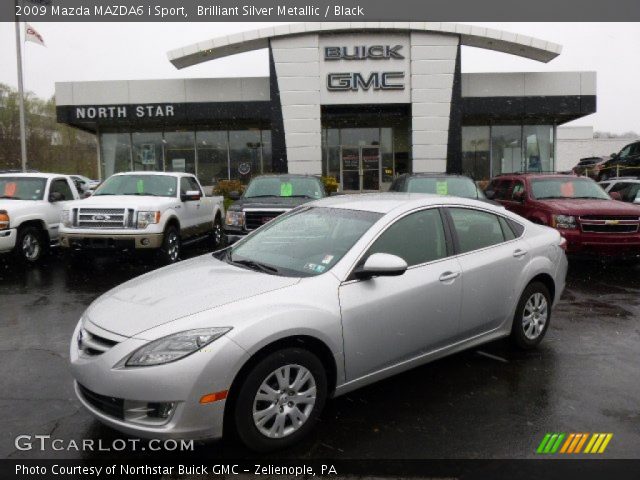 2009 Mazda MAZDA6 i Sport in Brilliant Silver Metallic