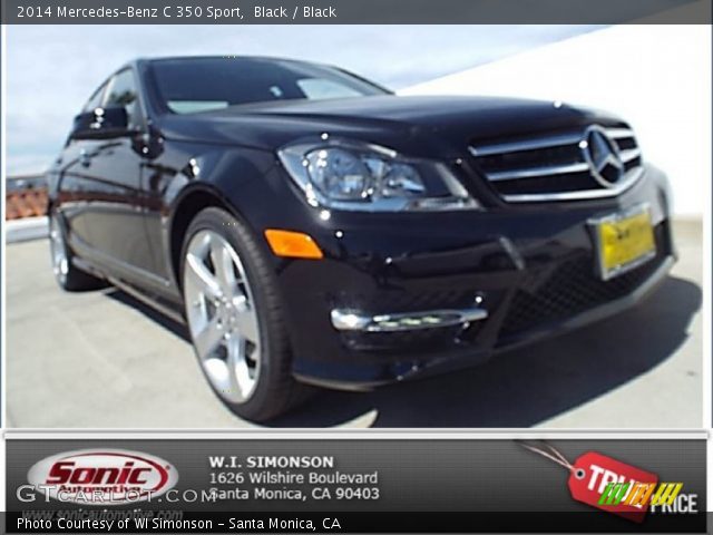 2014 Mercedes-Benz C 350 Sport in Black