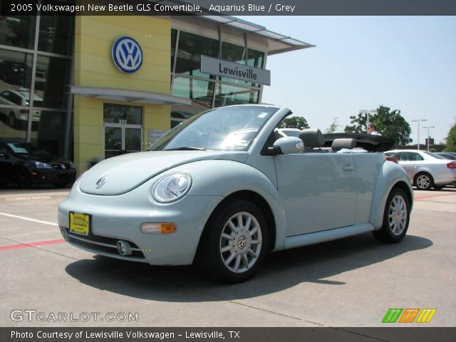 2005 Volkswagen New Beetle GLS Convertible in Aquarius Blue