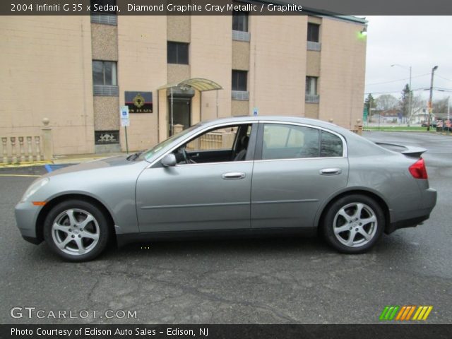 2004 Infiniti G 35 x Sedan in Diamond Graphite Gray Metallic