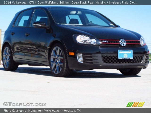 2014 Volkswagen GTI 4 Door Wolfsburg Edition in Deep Black Pearl Metallic